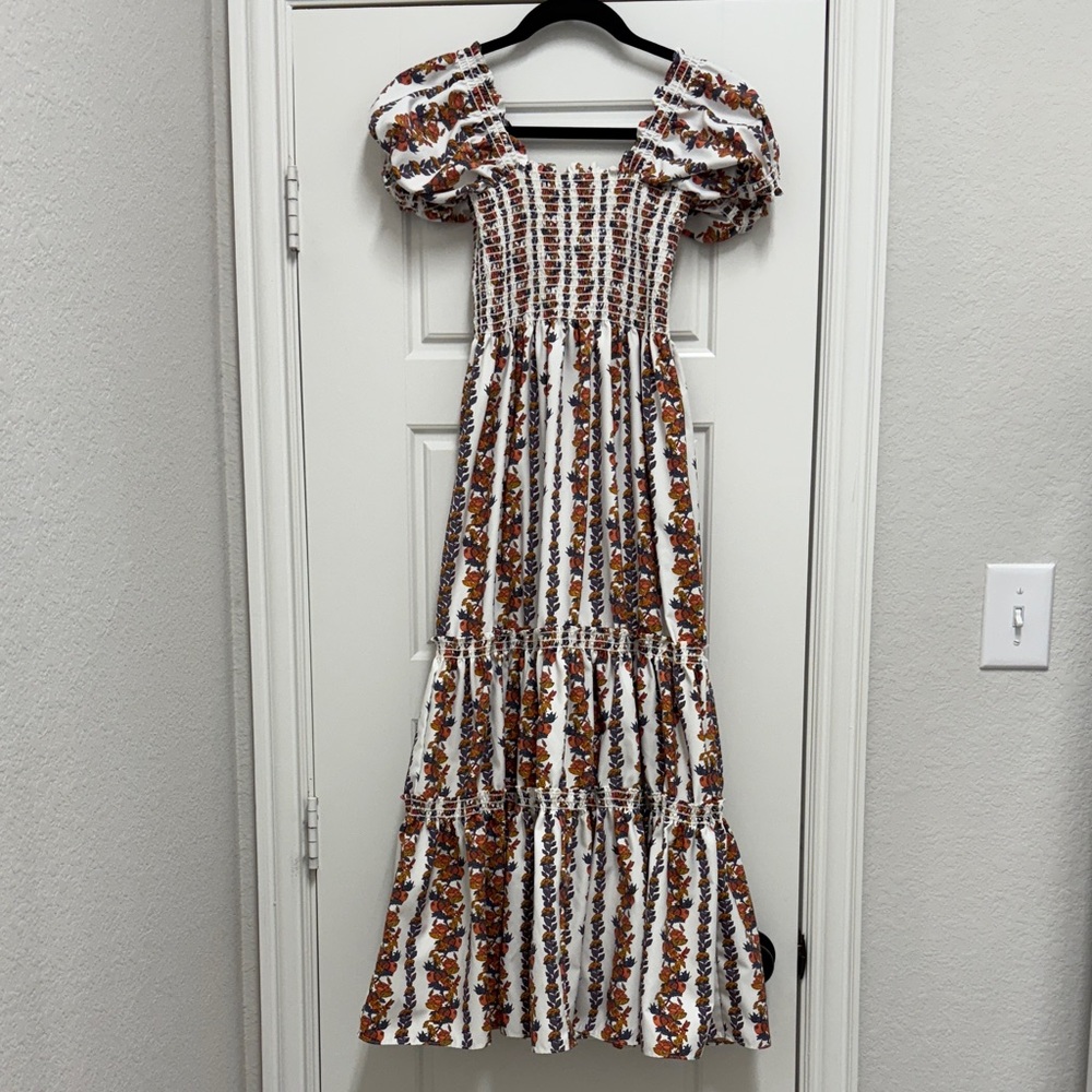 O.P.T Floral Puff Sleeve Maxi Dress - Picture 2 of 9